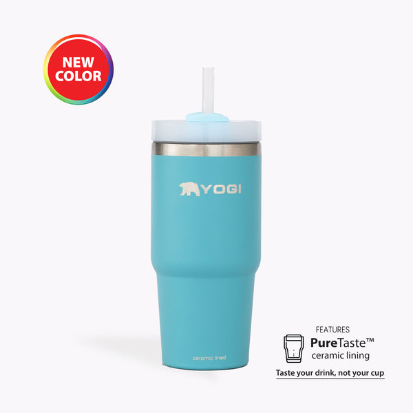 Ceramic Lined - Aqua Voyager Tumbler  20 oz