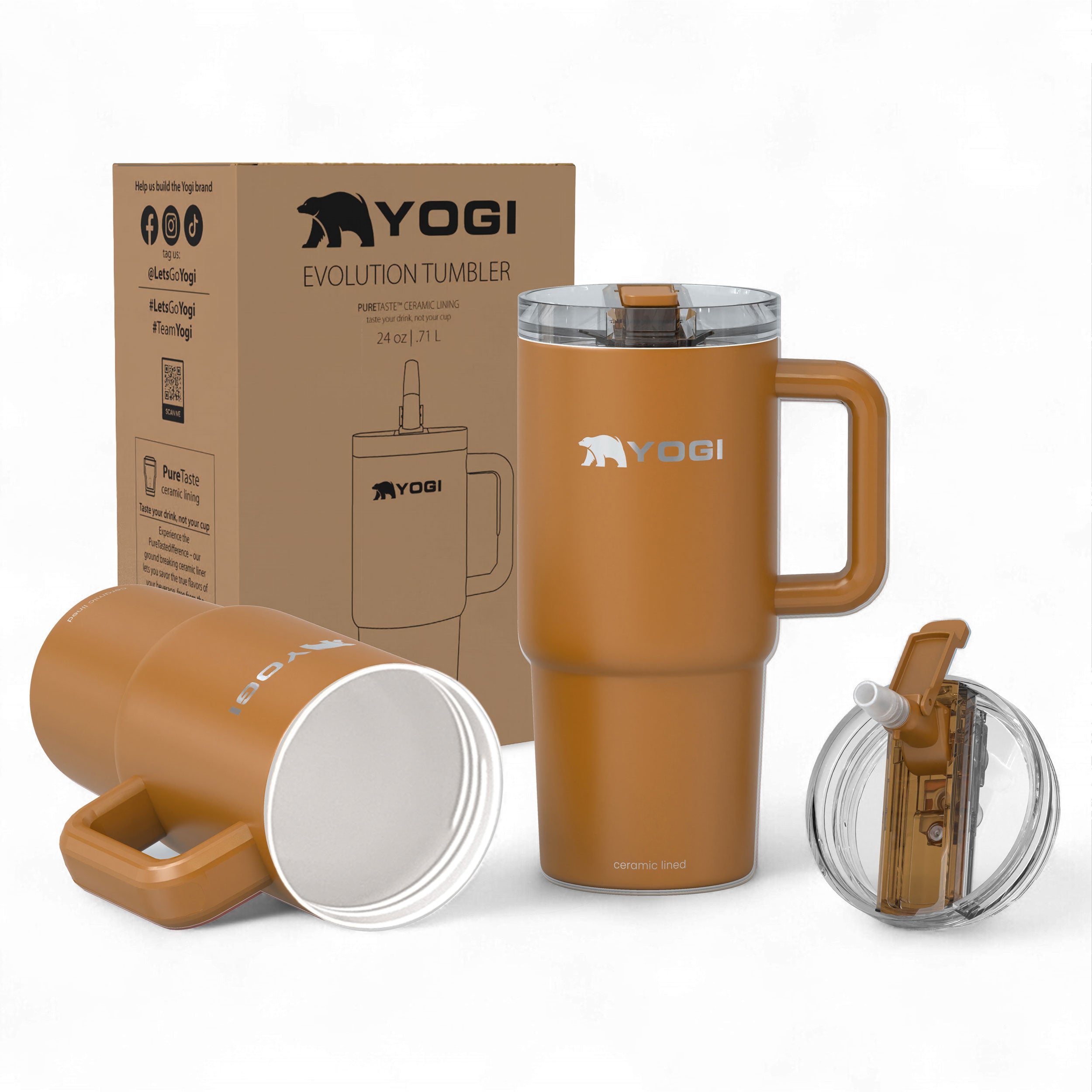 Ceramic Lined - Evolution Tumbler – Yogi