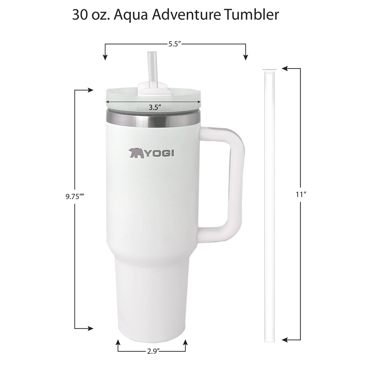 Ceramic Lined - Aqua Voyager Tumbler