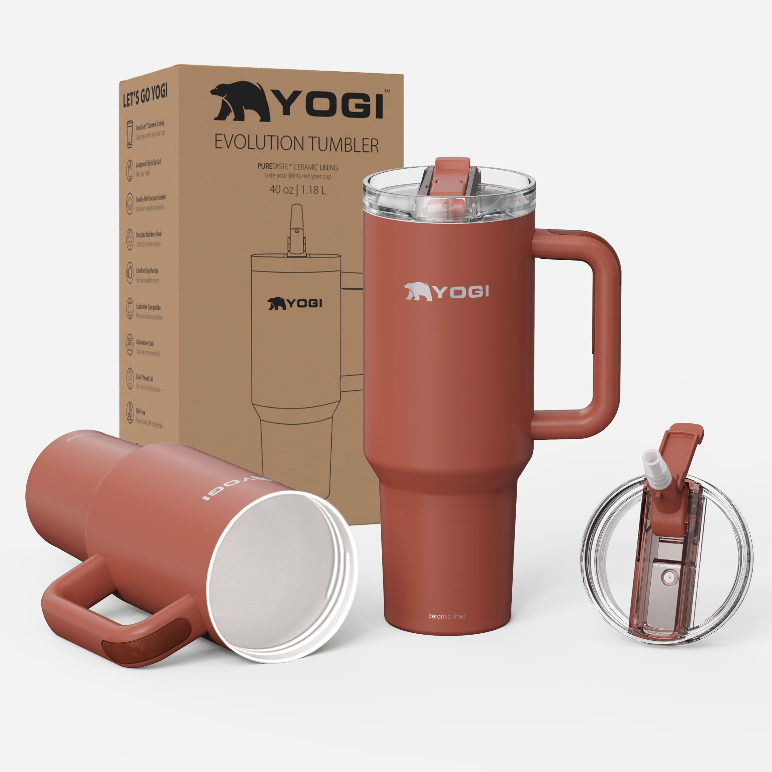 Ceramic Lined - Evolution Tumbler – Yogi