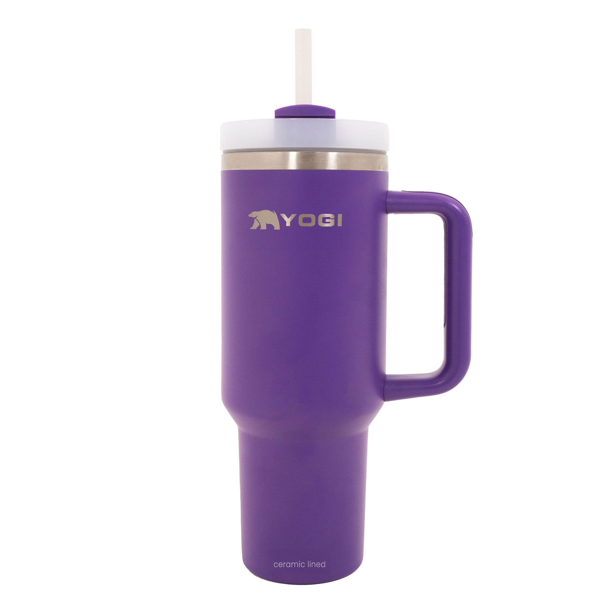 Ceramic Lined - Aqua Voyager Tumbler 20 oz – Yogi